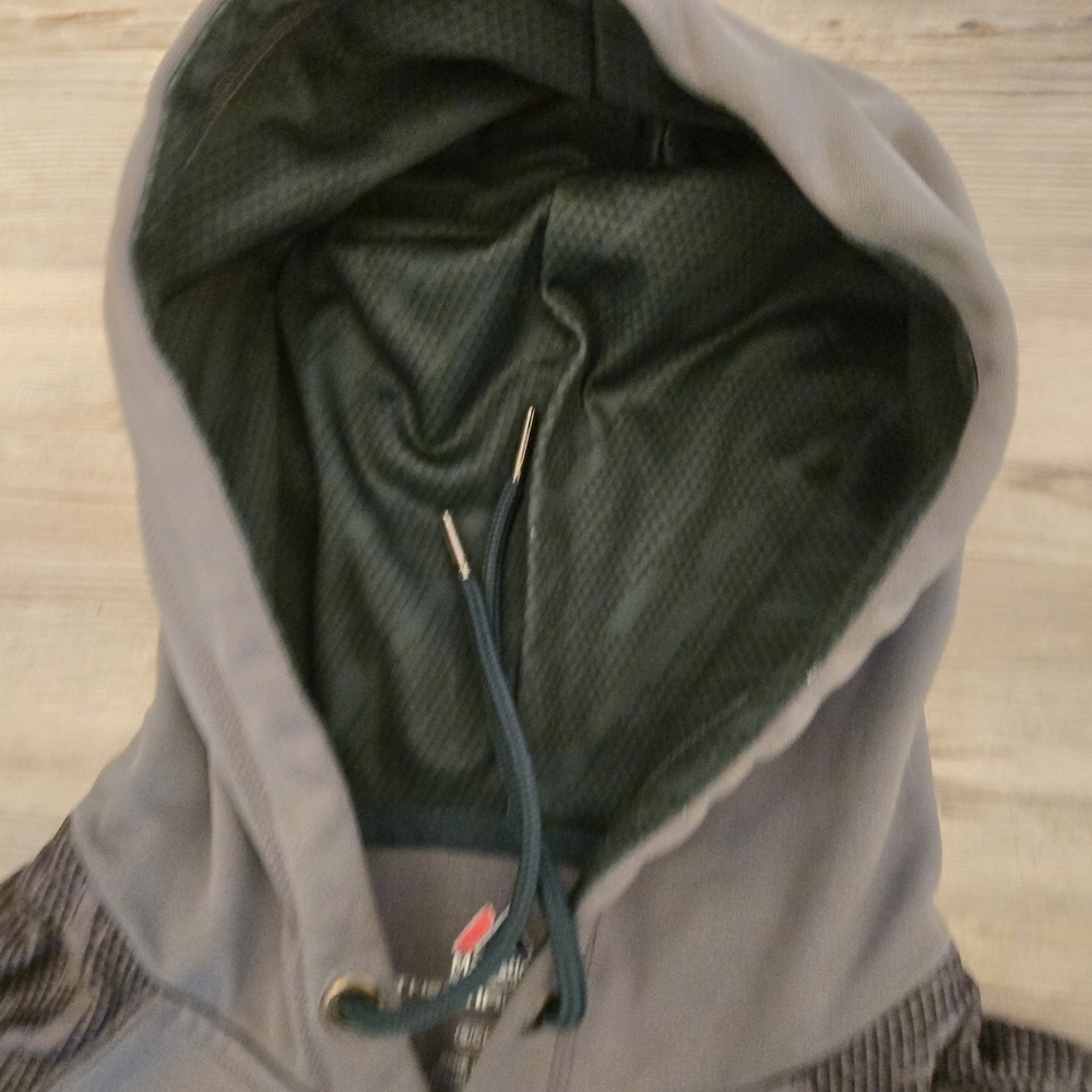 Majestic Dark Gray Hoodie Youth S - Picture 5 of 8